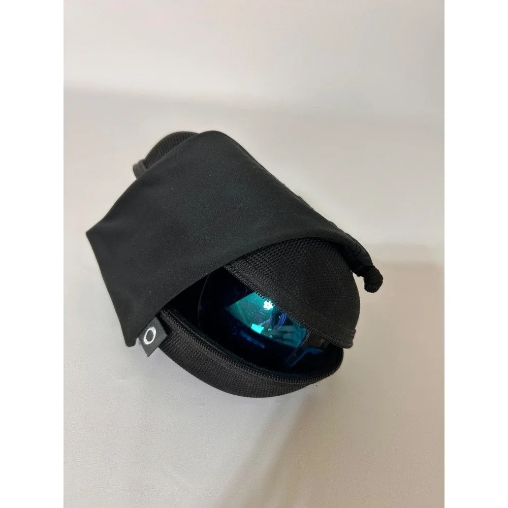 Oakley Mainlink XL OO9264 Prizm P Sunglasses Black/Mirror Blue 61-17-138